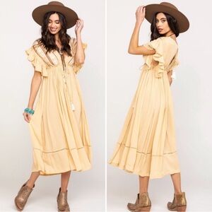 Embroidered Midi Dress by Free People